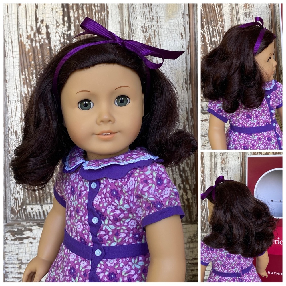 American Girl Ruthie Doll, Book, and Box